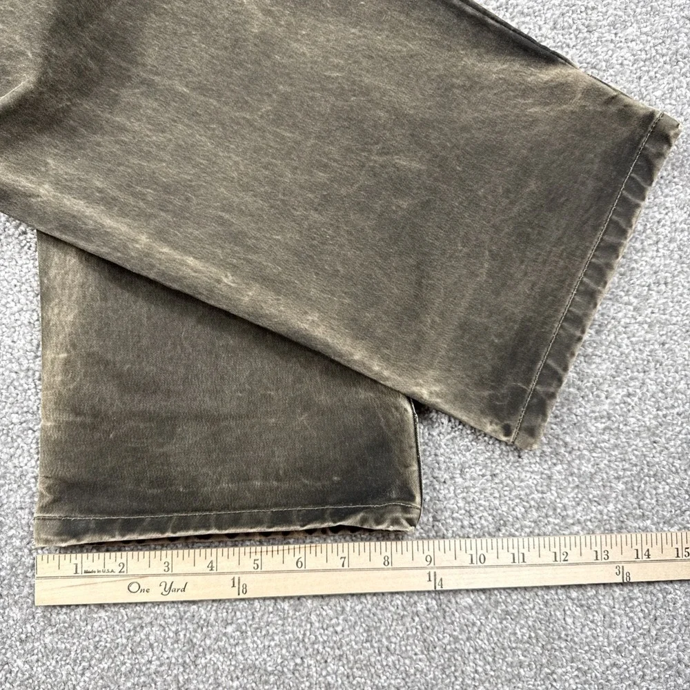 KUHL RYDR Vintage Patina Dye Pants Men's 38x32 Brown Outdoor Hiking Canvas